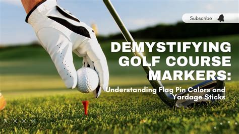 red markers on golf course|The Ultimate Guide to Understanding Golf’s Different Colored .